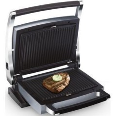 Fritel Family CW 2428 Grill - Stylish Grey/Black | Perfect for Delicious Family Meals!